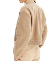 Giacca bomber Blouson da donna sostenibile con collo alto, per la mezza stagione, 978057 Beige
