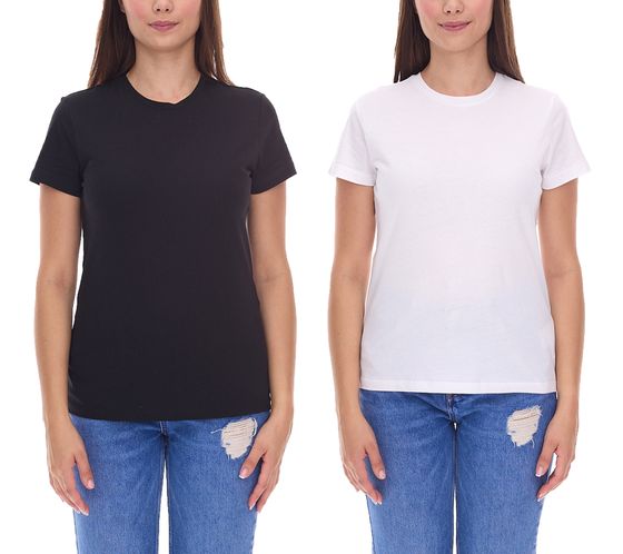 PUMA Blank Base Women's T-Shirt, Sustainable Cotton T-Shirt, Sports T-Shirt, Fitness T-Shirt, 678258, Black or White