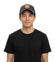 Gorra unisex de algodón Green Day de la banda de punk rock con inserción de malla y corte ligeramente curvo TC103153GRN Gris oscuro/Negro