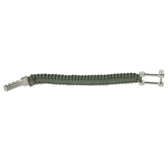 I-BRACE Paracord Armband Survival-Seil zum Armband geflochten aus reißfestem Parachute Cord 550 Cord IB1003 Braun