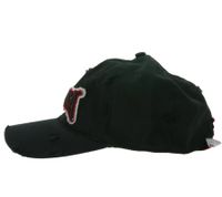 Gorra unisex de METALLICA, gorra de algodón con efecto desgastado y logo bordado, TC125114MET, negra