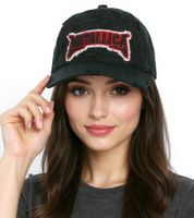 Gorra unisex de METALLICA, gorra de algodón con efecto desgastado y logo bordado, TC125114MET, negra