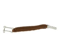 I-BRACE Paracord Bracelet, Survival Rope Braided Bracelet Made of Tear-Resistant Parachute Cord 550 Cord IB1018 Brown