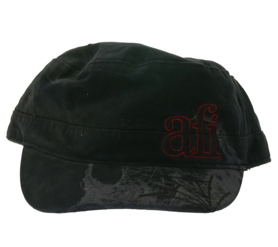 AFI - A Fire Inside Women's and Men's Hardcore Punk Rock Band Cotton Cap in Military Cut FC107691AFI Black