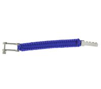 I-BRACE Paracord Bracelet, Survival Rope Braided Bracelet Made of Tear-Resistant Parachute Cord 550 Cord IB1027 Blue