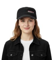 Gorra de algodón FULL BLOWN CHAOS para mujer y hombre, estilo militar, FC103037FBC, negra