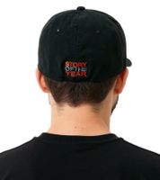 Gorra unisex STORY OF THE YEAR de algodón con logo bordado TC103488SOT negra