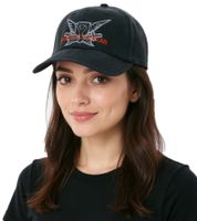 Gorra unisex STORY OF THE YEAR de algodón con logo bordado TC103488SOT negra