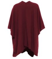 ZWILLINGSHERZ Damen Poncho mit Kaschmir hochwertiges Cape Tunika mit Ärmeln 8029P Bordeaux ZWILLINGSHERZ Damen Poncho mit Kaschmir hochwertiges Cape Tunika mit Ärmeln 8029P Bordeaux