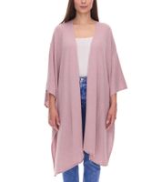 ZWILLINGSHERZ Damen Poncho mit Kaschmir hochwertiges Cape Tunika mit Ärmeln 8029P Altrosa ZWILLINGSHERZ Damen Poncho mit Kaschmir hochwertiges Cape Tunika mit Ärmeln 8029P Altrosa