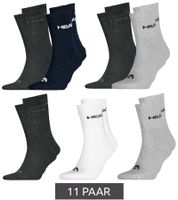 11 paia di calzini HEAD All Sports da uomo e da donna, calzini da allenamento, calzini sportivi 701236921 in nero, blu, grigio e bianco 11 paia di calzini HEAD All Sports da uomo e da donna, calzini da allenamento, calzini sportivi 701236921 in nero, blu, grigio e bianco