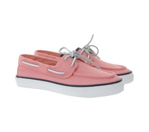SPERRY Bahama 2.0 Canvas Boat Shoes, Sustainable Women's Casual Shoes with Memory Foam Sole, STS88705 Salmon Pink SPERRY Bahama 2.0 Canvas Boat Shoes, Sustainable Women's Casual Shoes with Memory Foam Sole, STS88705 Salmon Pink