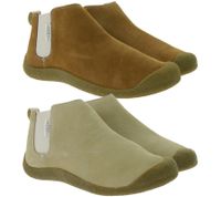 KEEN Mosey Chelsea Damen Stiefelette Echtleder Schlupf-Schuhe mit Wechselfußbett in Braun oder Beige KEEN Mosey Chelsea Damen Stiefelette Echtleder Schlupf-Schuhe mit Wechselfußbett in Braun oder Beige