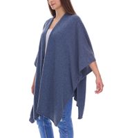 ZWILLINGSHERZ Damen Poncho mit Kaschmir hochwertiges Cape Tunika mit Ärmeln 8029P in Rosa, Rot, Beige, Grau, Blau ZWILLINGSHERZ Damen Poncho mit Kaschmir hochwertiges Cape Tunika mit Ärmeln 8029P in Rosa, Rot, Beige, Grau, Blau