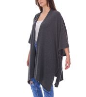ZWILLINGSHERZ Damen Poncho mit Kaschmir hochwertiges Cape Tunika mit Ärmeln 8029P in Rosa, Rot, Beige, Grau, Blau ZWILLINGSHERZ Damen Poncho mit Kaschmir hochwertiges Cape Tunika mit Ärmeln 8029P in Rosa, Rot, Beige, Grau, Blau