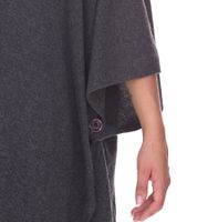 ZWILLINGSHERZ Damen Poncho mit Kaschmir hochwertiges Cape Tunika mit Ärmeln 8029P in Rosa, Rot, Beige, Grau, Blau ZWILLINGSHERZ Damen Poncho mit Kaschmir hochwertiges Cape Tunika mit Ärmeln 8029P in Rosa, Rot, Beige, Grau, Blau