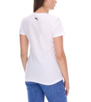 Pack de 3 camisetas PUMA para mujer, algodón sostenible, sencillas, deportivas y de fitness, 678257 01, color blanco