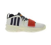 Scarpe da basket adidas Dame 8 EXTPLY stile Damian Lillard con piastra di propulsione in TPU, da indoor, blu navy/arancione o bianco/blu Scarpe da basket adidas Dame 8 EXTPLY stile Damian Lillard con piastra di propulsione in TPU, da indoor, blu navy/arancione o bianco/blu