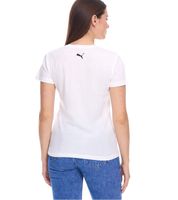 Pack de 3 camisetas PUMA Blank Base para mujer, de algodón sostenible, deportivas y de fitness, 678258, color negro o blanco