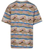 Just Rhyse Men's T-Shirt with Palm Trees, Summer Shirt JR-TS-710 Beige/Blue/Green/Gray
