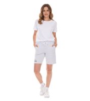 SOCCX by Carina Damen Freizeit-Shorts kurze Baumwoll-Hose Sommer-Shorts 3643388_2007 Rosa, Blau oder Hellgrau