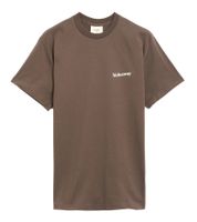 foret Men's T-Shirt, Sustainable Cotton Shirt, Fashionable Short-Sleeved Shirt, F4093 Brown
