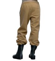 RIER Men's Fleece Pants, Sustainable Leisure Joggers Made of Wool, Homewear, Beige RIER Men's Fleece Pants, Sustainable Leisure Joggers Made of Wool, Homewear, Beige