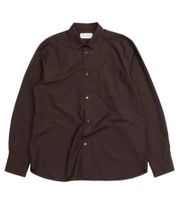 BERNER KÜHL Men's Long-Sleeved Shirt, Business Shirt with Breast Pocket, Cotton Shirt 3-72S12 Brown