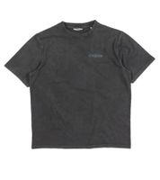 Nikben Men's T-Shirt, Stylish Cotton Shirt with "But First Cocktails" Back Print, 6319 Washed Black