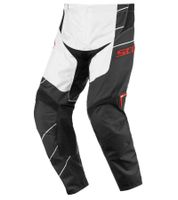 SCOTT Pant 350 Men's Motocross Pants, Motorsport Clothing with Lower Leg Cuffs, 240918 1007 Black/White/Red SCOTT Pant 350 Men's Motocross Pants, Motorsport Clothing with Lower Leg Cuffs, 240918 1007 Black/White/Red