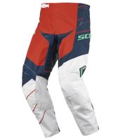 SCOTT Pant 350 Men's Motocross Pants, Motorsport Clothing with Lower Leg Cuffs, 240918 1454 Blue/Red/White SCOTT Pant 350 Men's Motocross Pants, Motorsport Clothing with Lower Leg Cuffs, 240918 1454 Blue/Red/White