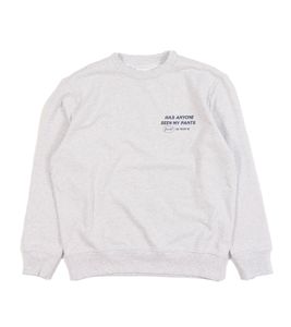 Nikben Herren Sweatshirt stylischer Baumwoll-Pullover Rundhals-Shirt 6340 Grau