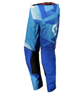 SCOTT Pant 350 Men's Motocross Pants, Motorsport Clothing with Lower Leg Cuffs, 263432 1006 Blue/White/Red SCOTT Pant 350 Men's Motocross Pants, Motorsport Clothing with Lower Leg Cuffs, 263432 1006 Blue/White/Red