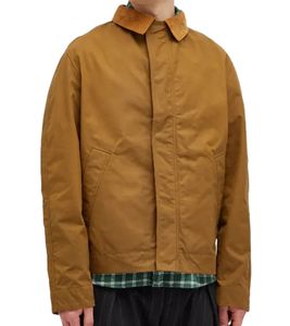 foret Row Men's Oil Jacket, Water-Repellent Transitional Jacket, Outdoor Jacket, Brown