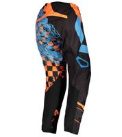 SCOTT Pant 350 Men's Motocross Pants Motorsport Clothing with Leather Knees 263434 1454 Black/Orange/Blue SCOTT Pant 350 Men's Motocross Pants Motorsport Clothing with Leather Knees 263434 1454 Black/Orange/Blue