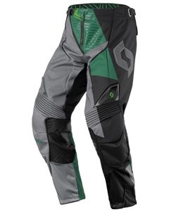 Pantaloni da motocross SCOTT Pant 450 da uomo, abbigliamento sportivo con ginocchia estese, 246914 1043 Grigio/Verde/Nero Pantaloni da motocross SCOTT Pant 450 da uomo, abbigliamento sportivo con ginocchia estese, 246914 1043 Grigio/Verde/Nero