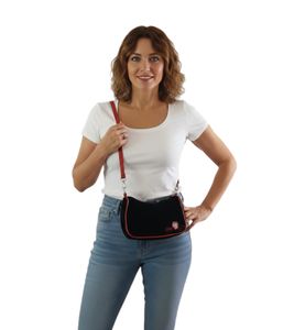 Bolso de hombro para mujer Green Day Punk Rock Band, elegante bolso de punto, bolso de mano LB102733GRN0, negro