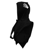 Misfits Punk-Band Damen Tasche mit angenähter Kapuze Baumwoll-Tasche Handtasche LB103081MIS0 Schwarz/Weiß