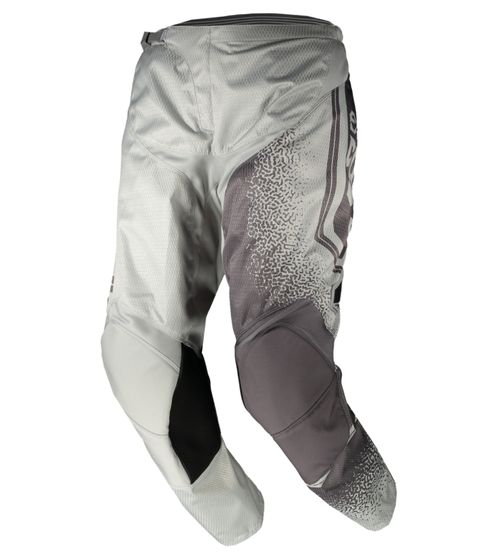 SCOTT Pant 350 Herren Moto-Cross Hose Motorsport-Kleidung mit Leder-Knie 268616 6055 Grau/Schwarz