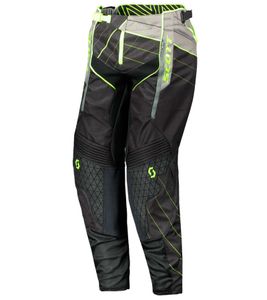 Pantalon SCOTT Enduro pour homme, vêtement de motocross avec genoux renforcés, 263437 1040, Gris/Jaune/Noir