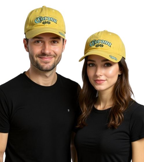 Corona Trucker-Cap stylische Baseball-Cap Baumwoll-Cap Fan-Artikel 5342COR Gelb