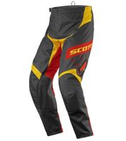 Pantalon de motocross SCOTT Pant 350 pour homme, vêtement de sport automobile avec bas de jambe, 246911 1040, noir/orange/jaune Pantalon de motocross SCOTT Pant 350 pour homme, vêtement de sport automobile avec bas de jambe, 246911 1040, noir/orange/jaune