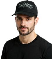 Casquette de baseball unisexe Limp Bizkit, groupe de métal, avec logo brodé, en coton, chapeau de supporter, 1233LB, noir Casquette de baseball unisexe Limp Bizkit, groupe de métal, avec logo brodé, en coton, chapeau de supporter, 1233LB, noir