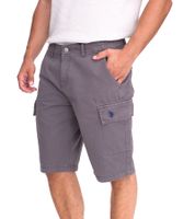 U.S. POLO ASSN. Shorts cargo ligeros para hombre con bordado de U.S. Polo, 143 68147 52661 en caqui, azul, beige o gris