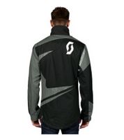 SCOTT Jacket TeamR Men's Motocross Jacket with DRYOsphere Membrane, Windproof, 263040 1659 Black/Gray