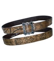 Nightwish Gürtel für Damen oder Herren Metal-Band Leder-Gürtel Freizeit-Gürtel 106.5cm BT603919NGH Braun Nightwish Gürtel für Damen oder Herren Metal-Band Leder-Gürtel Freizeit-Gürtel 106.5cm BT603919NGH Braun