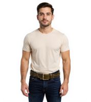 Cinturón de La Matanza de Texas para hombre o mujer, elegante cinturón de cuero, informal, 116,5 cm, BT104741TCM4 Marrón