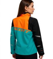 SCOTT Shell Pro Damen Moto-Cross Jacke Bike-Jacke mit Dryosphere Membran Softshell-Jacke 245005 5735 Blau/Orange SCOTT Shell Pro Damen Moto-Cross Jacke Bike-Jacke mit Dryosphere Membran Softshell-Jacke 245005 5735 Blau/Orange