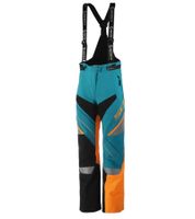 Pantalon de motocross à bretelles SCOTT Shell Pro pour femme, vêtement de sport automobile, pantalon softshell imperméable 245006 5735, bleu/orange Pantalon de motocross à bretelles SCOTT Shell Pro pour femme, vêtement de sport automobile, pantalon softshell imperméable 245006 5735, bleu/orange