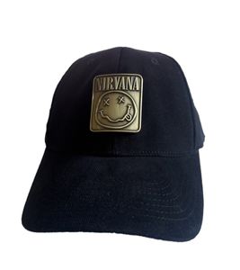 Nirvana Grunge Band Baseball Cap, Cotton Cap, Stylish Trucker Cap, Fan Merchandise TC104215NRV, Black